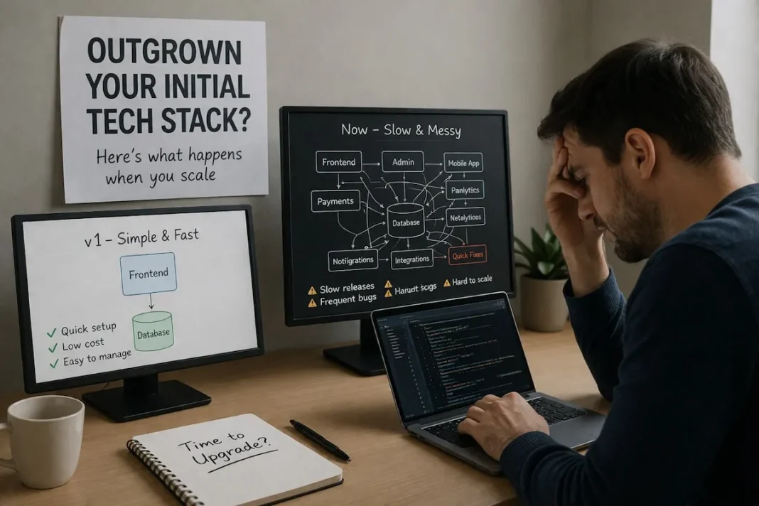 What Happens When You Outgrow Your Initial Tech Stack?